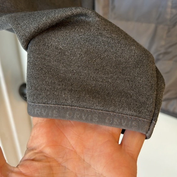 Orvis Classic Collection Quilted Puffer Jacket Gray medium men’s - Picture 5 of 7